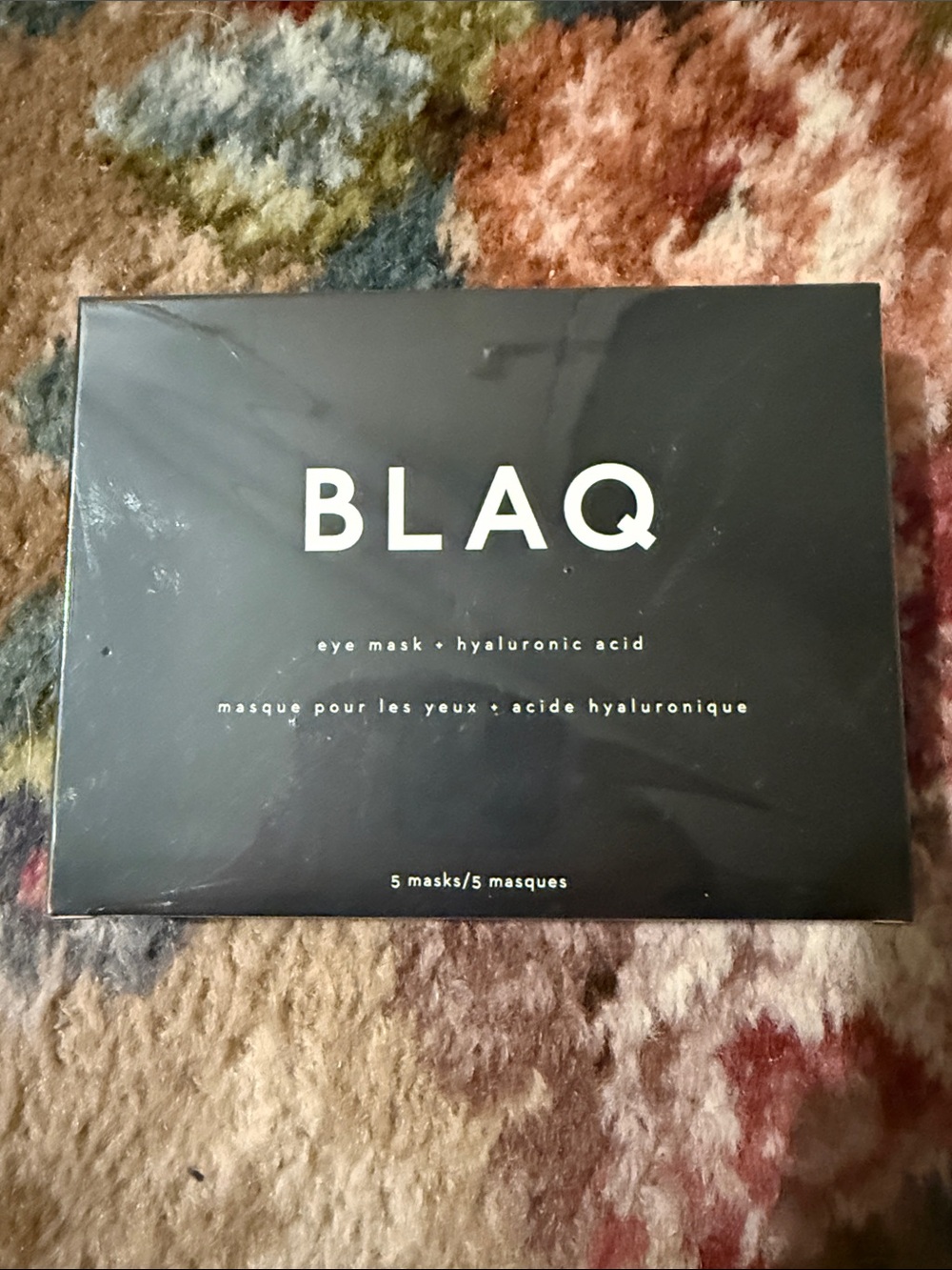 BLAQ Black Hyaluronic Acid Eye Mask - 5 Pack